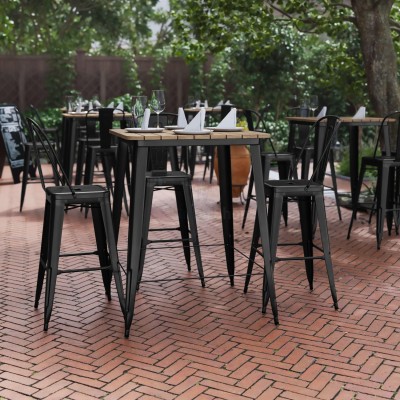 Комплект барный: стол, 2 стула UrbanBar - купить в Каплановке